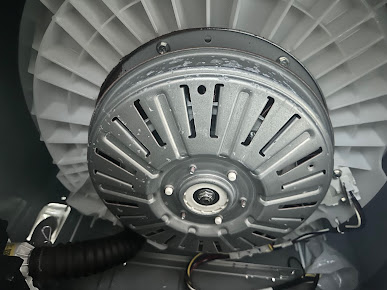 Rotor assembly on a top-load washer